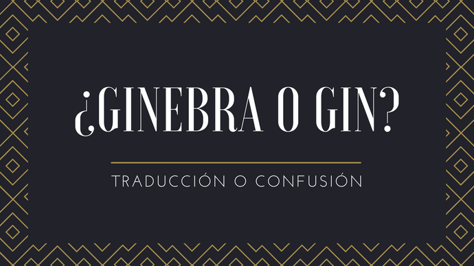 ¿GINEBRA O GIN?