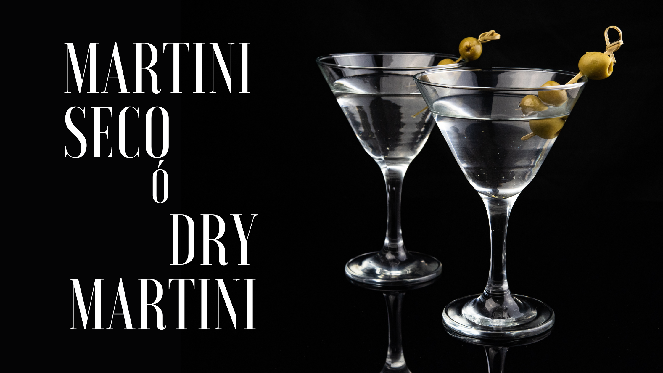 MARTINI SECO O DRY MARTINI