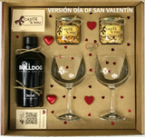 caja-regalo-ginebra-bulldog-San-Valentín-dedicatoria-copas-snacks