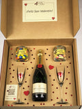 caja-regalo-San-Valentín-amor-amistad-champagne