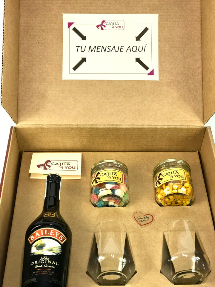 regalo-caja-Bayles-Irshis-Cream-mensaje-personalizado-dedicatoria-escrita